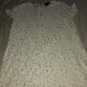 Cream lace dress